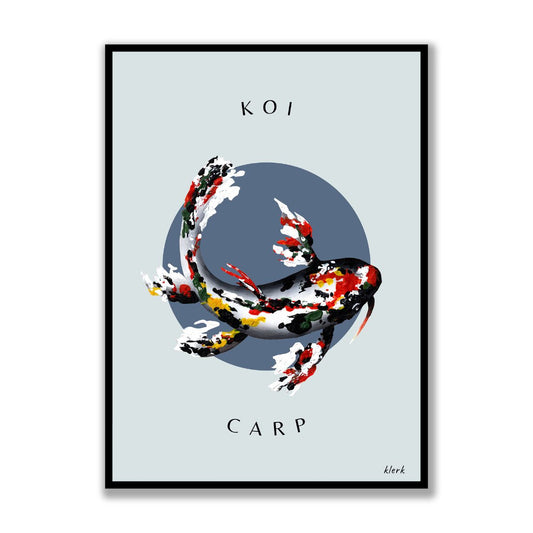 Blue Koi Carp